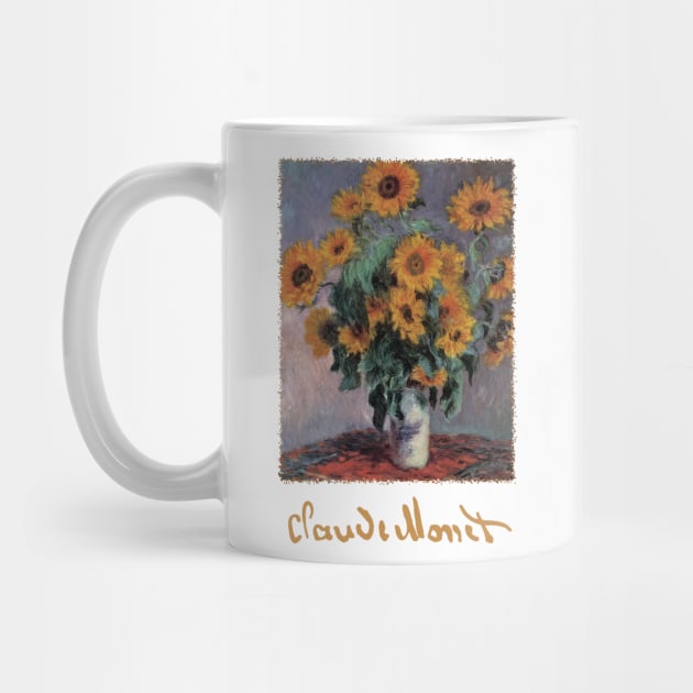 Sunflowers by Claude Monet by MasterpieceCafe